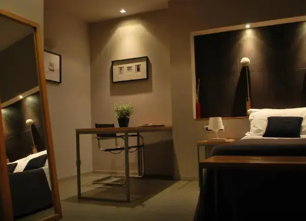 Deluxe Double room with garden view (full double bed)