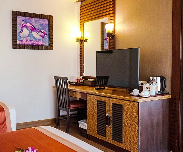 Номер Family с балконом в Курорт Nipa Resort