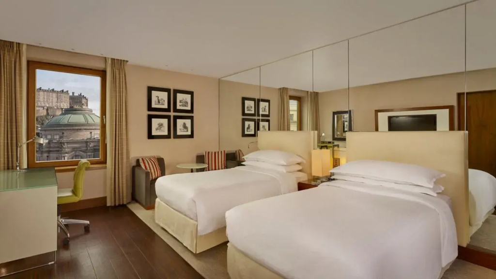 Sheraton Grand Hotel & Spa, Edinburgh - Chambres