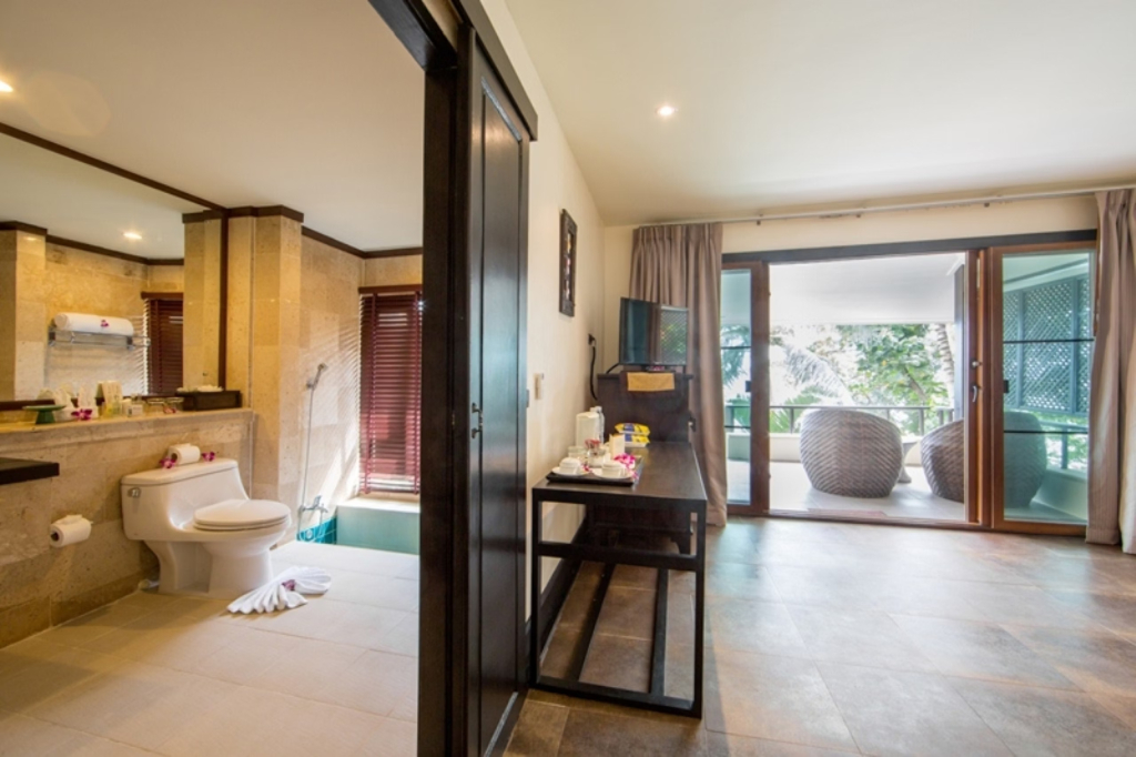 Двухместный номер Deluxe с видом на море 2 отдельные кровати в Andaman White Beach Resort