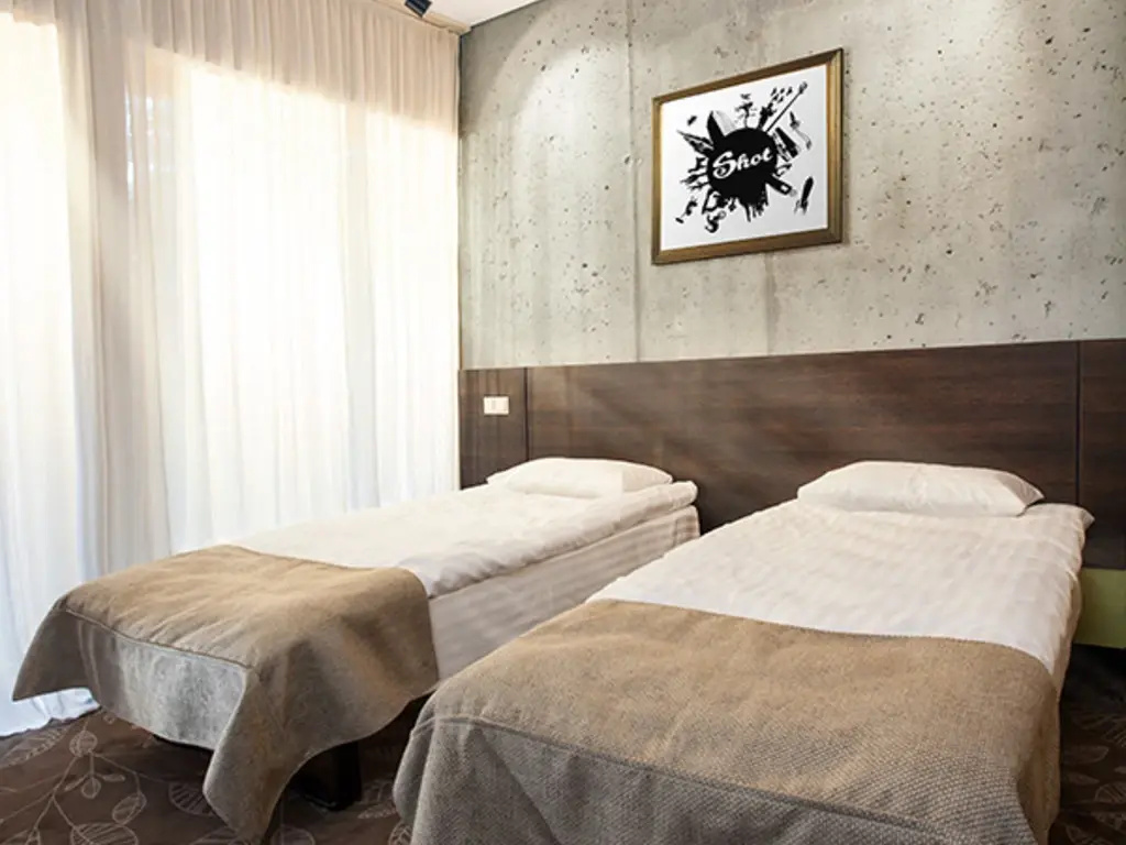 Accessible Double room (twin beds)