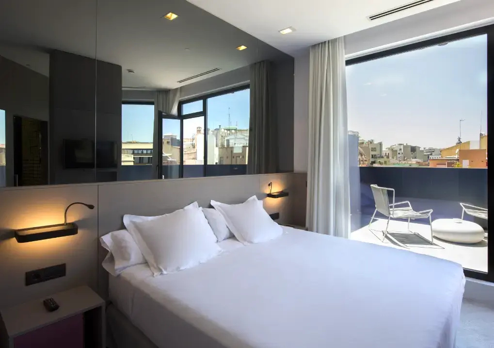 Superior Terrace Double room full double bed