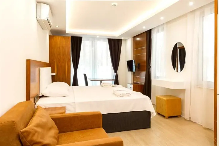 Comfort with kitchen room