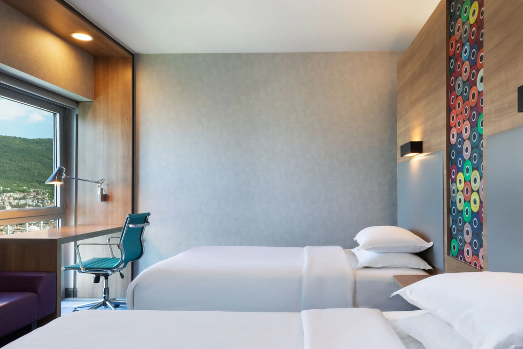 Aloft Double room (twin beds)