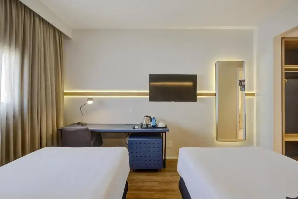 Hampton by Hilton Guarulhos Aeroporto - Chambres