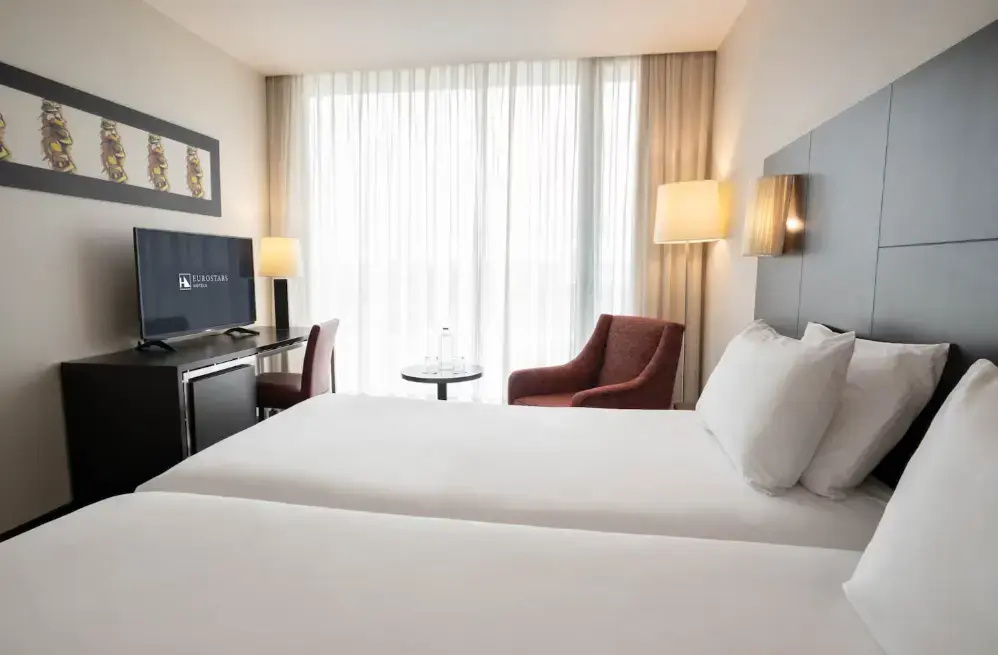 Hotel Eurostars Zaragoza - Chambres
