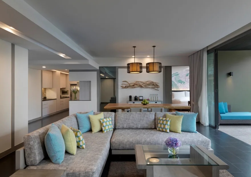 Люкс Pool с 3 комнатами в Anantara Mai Khao Phuket Villas