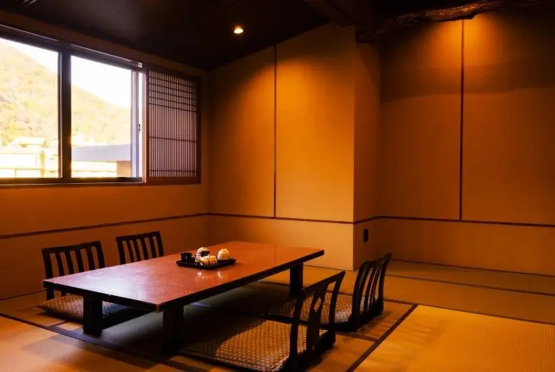 Houga-no-ma Akane with Private Hot Spring (Detached) with Sauna (Futon Bed) room