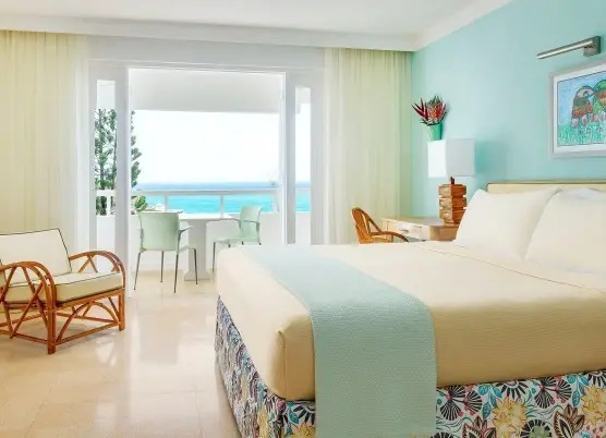 Deluxe Double room with ocean view (full double bed)