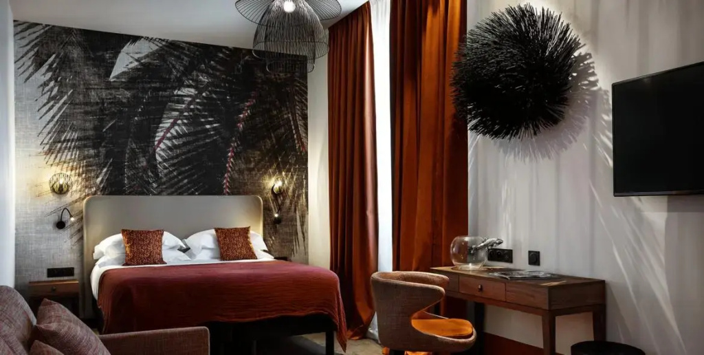 Hotel Verlaine - Chambres