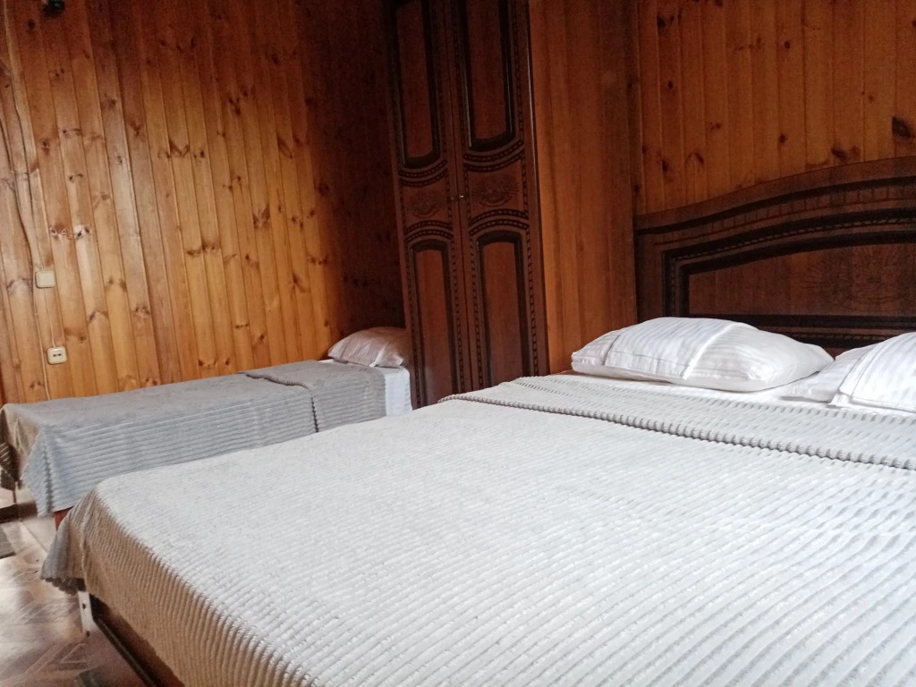 Трёхместный домик с балконом в Гостевой дом