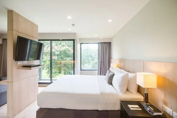 Deluxe Double Studio full double bed