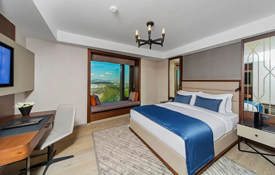 Deluxe Double room with sea view (full double bed)