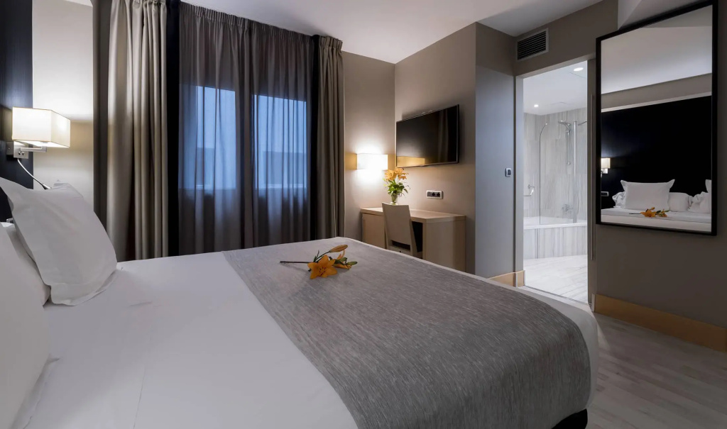Hotel Plaza Coruña - Chambres