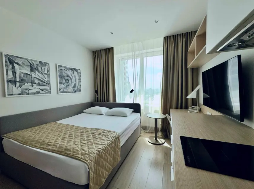 Yes Technopark Apart-Hotel Room Type - Plus Double Studio full double bed