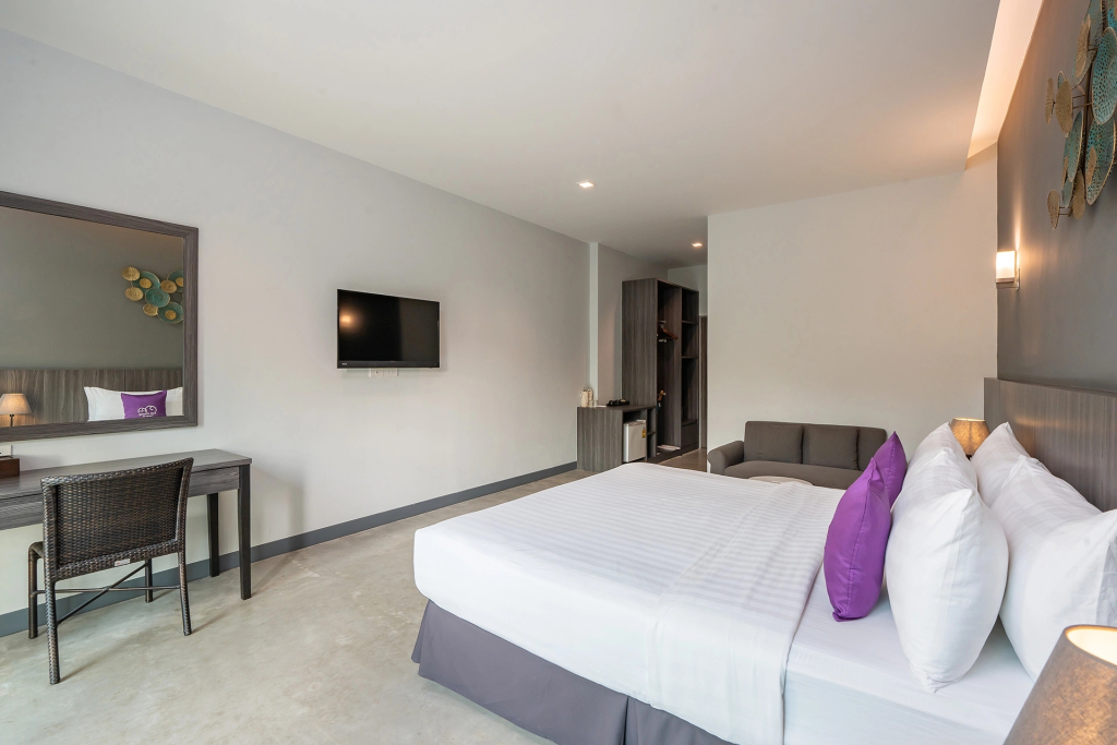Двухместный номер Deluxe с видом на сад 2 отдельные кровати в Koh Chang Paradise Hill