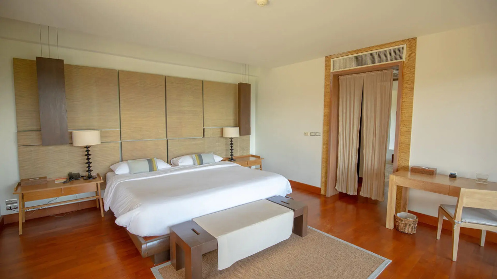 Вилла Residential с бассейном с 3 комнатами с частичным видом на океан в Sri Panwa Phuket Luxury Pool Villa Hotel