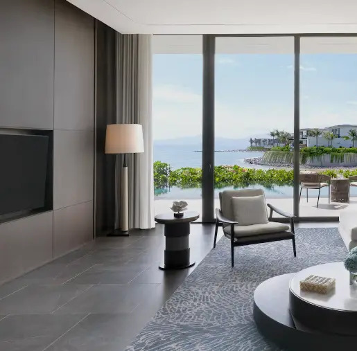 Вилла с бассейном Lagoon c 1 комнатой в Villa Le Corail, A Gran Melia Hotel