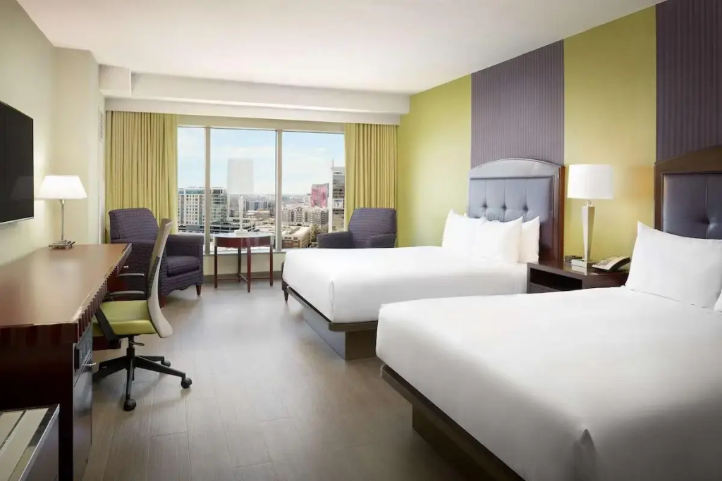 Hilton Charlotte Uptown - Chambres