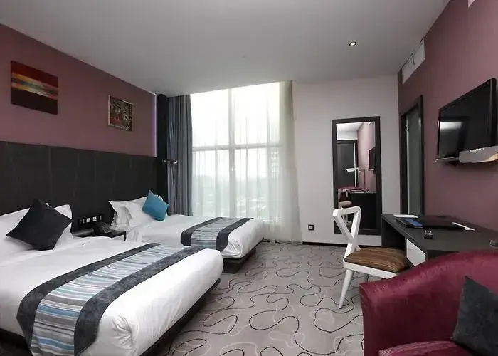 Double room with city view (twin beds)