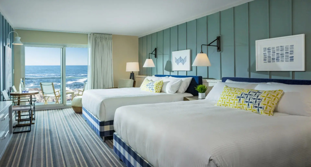 Cliff House Maine - Chambres