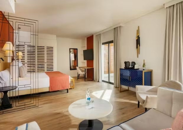 My Favorite Club Double Junior Suite with ocean view (full double bed)