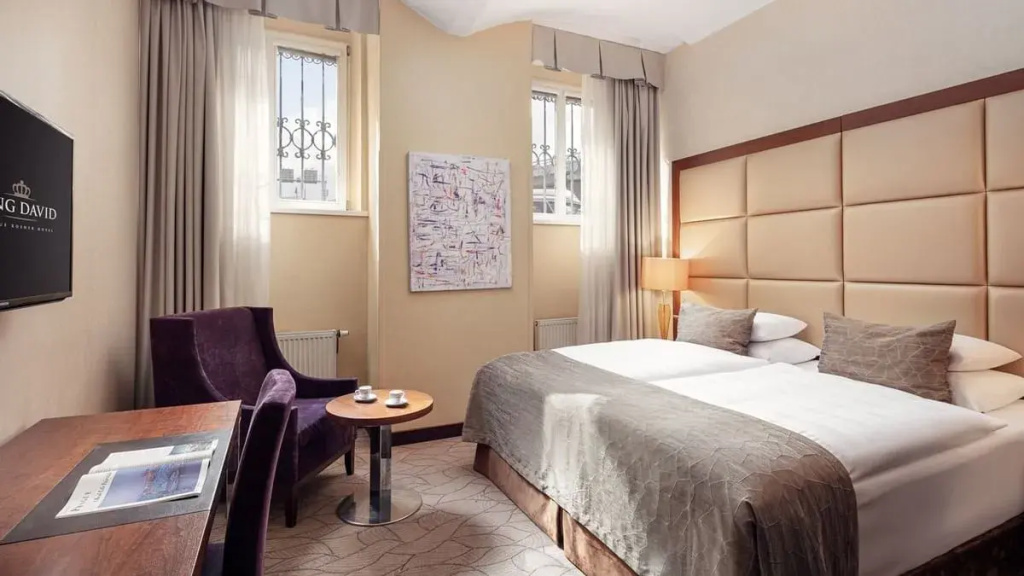 Kosher Hotel KING DAVID Prague - Chambres