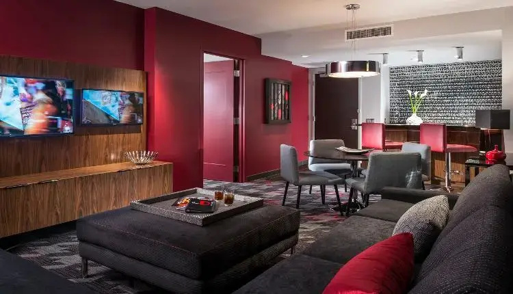 the D Casino Hotel Las Vegas - Chambres