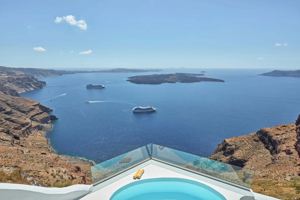 Katikies Chromata Santorini - The Leading Hotels of the World - Chambres