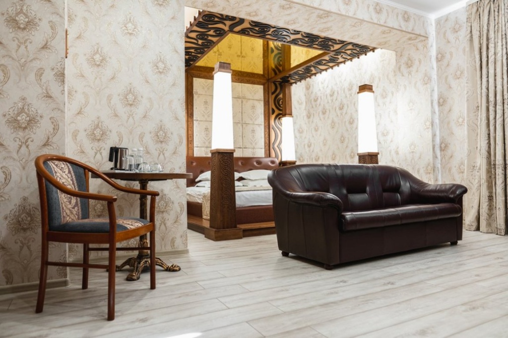 Hotel Monblan Room Type - Double Junior Suite full double bed