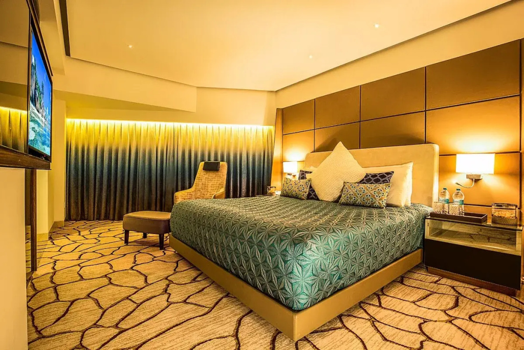 Presidential Double Suite full double bed