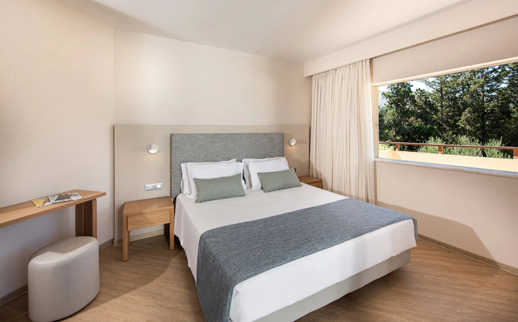 Deluxe Panorama Double Suite with pool view (full double bed)