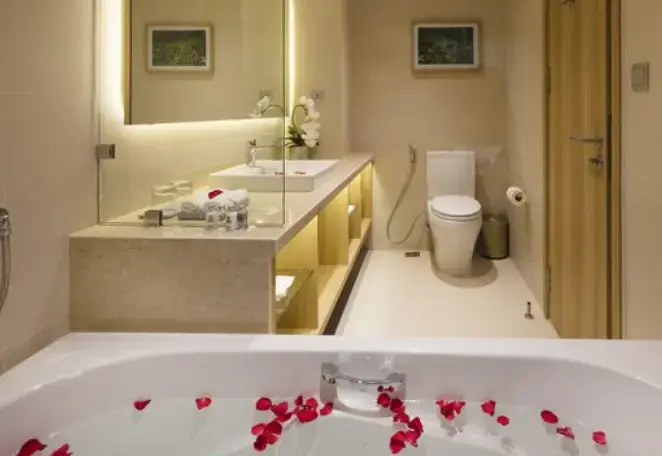 Двухместный номер Nagar с видом на океан двуспальная кровать в Nagar Hotel Nha Trang