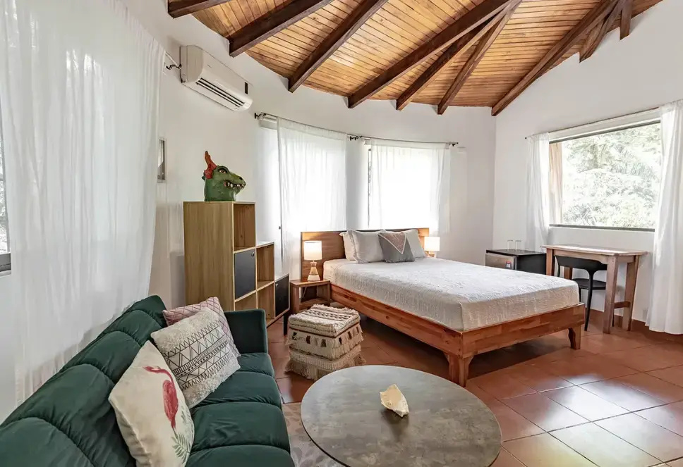 Room with garden view