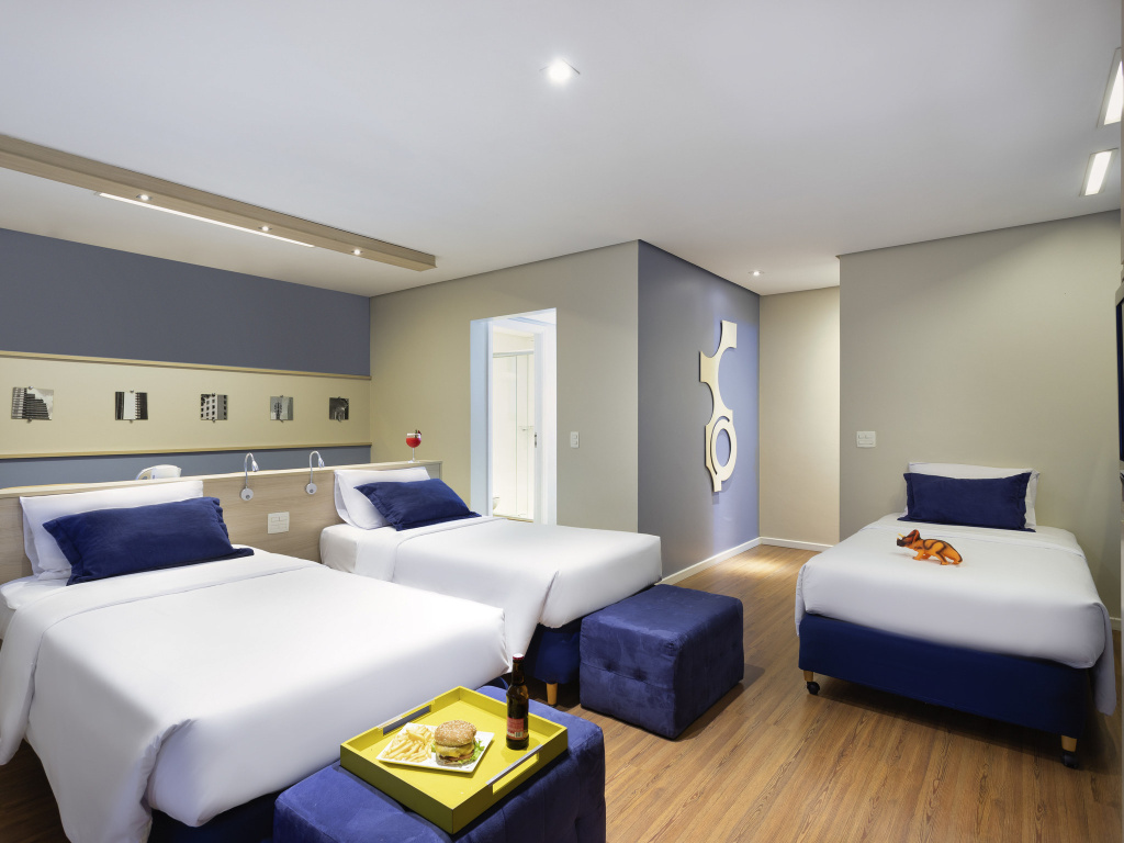 Mercure Sao Paulo Pamplona Hotel - Chambres
