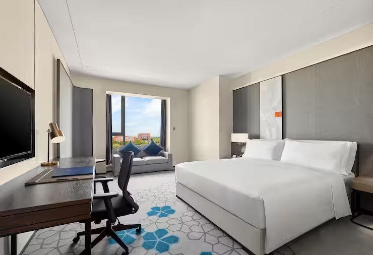 Deluxe Double room full double bed