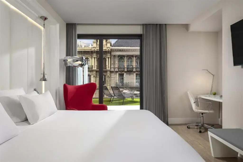 NH Collection Barcelona Gran Hotel Calderón - Chambres