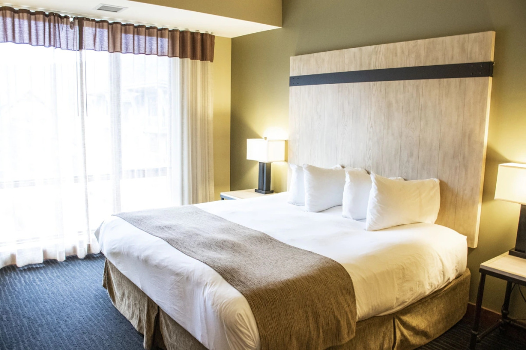 1 Bedroom Double Suite full double bed