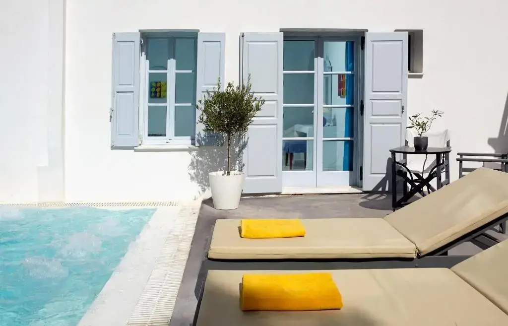 Santorini Kastelli Resort - Chambres