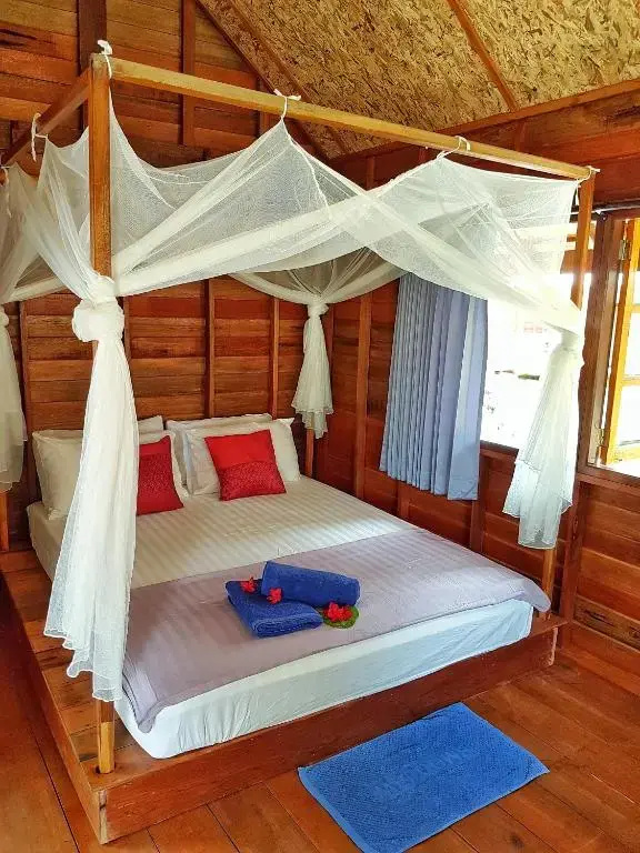 Cold Water Shower Fan Double room with garden view (full double bed)