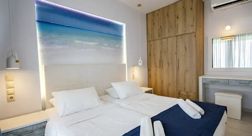 Robolla Beach Apart Hotel - Chambres