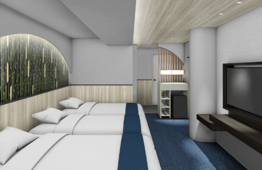 Dotonbori Hotel - Chambres