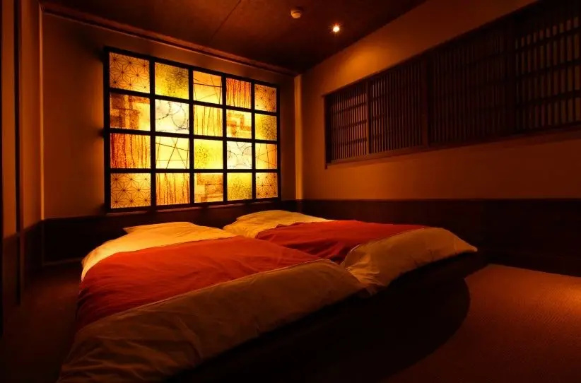 Soyagi-no-ma Hibari Zuiun with Hot Spring (Futon Bed) room