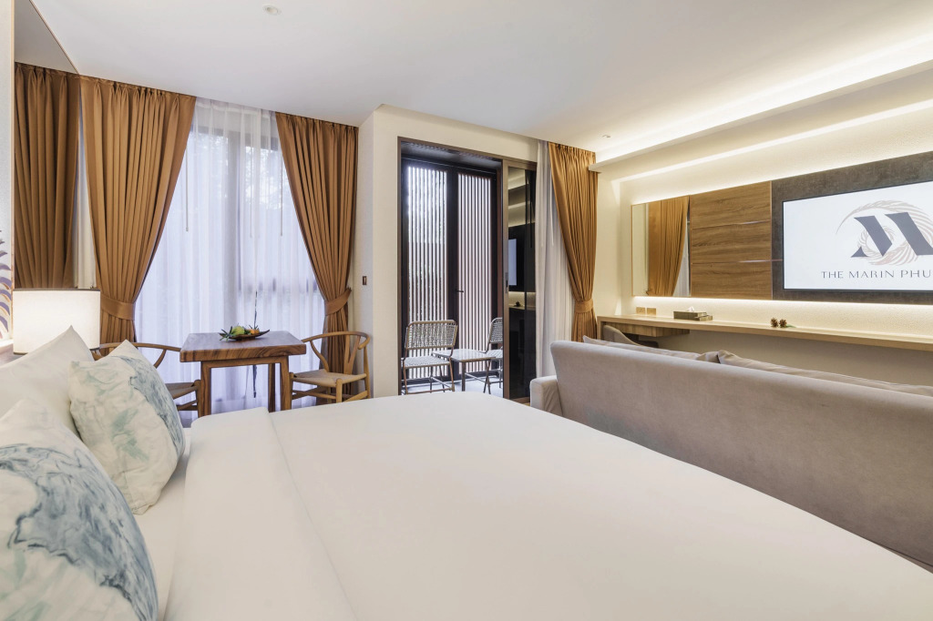 Двухместный номер Pool Access Deluxe двуспальная кровать в The Marin Phuket