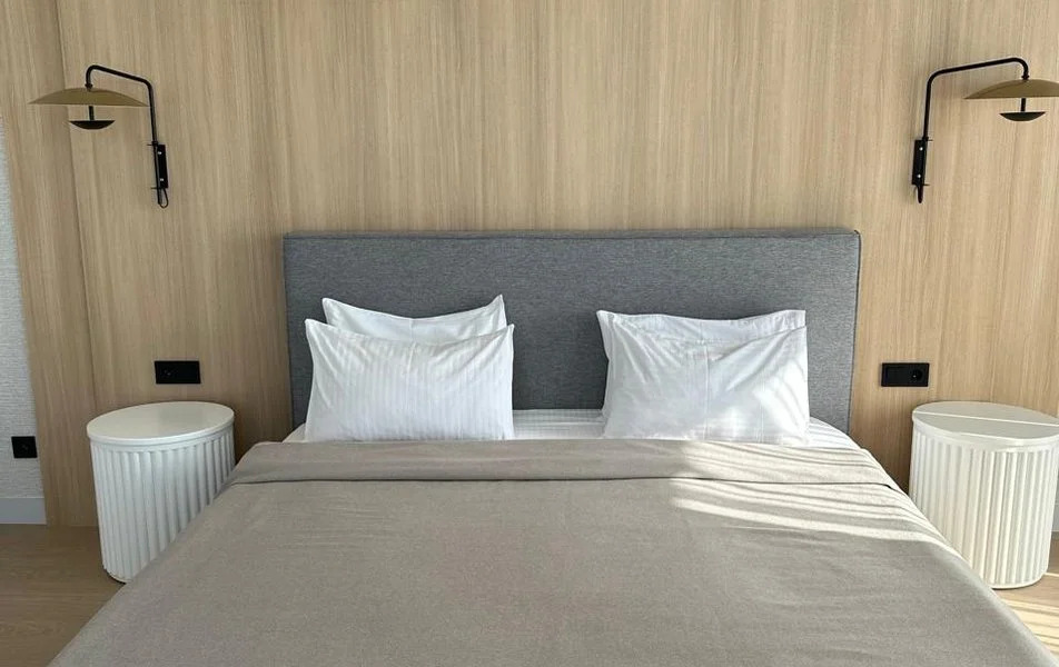 Двухместный люкс Улучшенный c 1 комнатой с видом на море двуспальная кровать в Изумруд