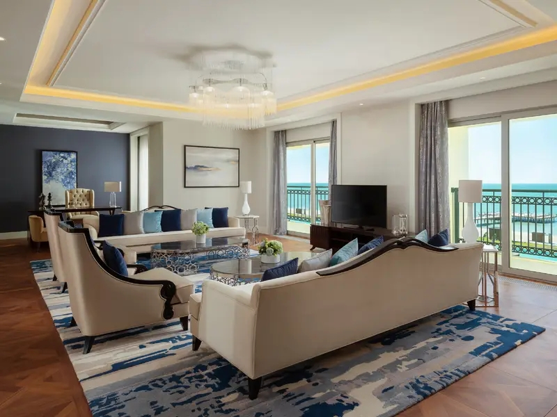 Четырёхместный люкс Presidential в Rixos Water World Aktau 