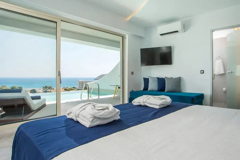 Lindos White Hotel & Suites - Chambres