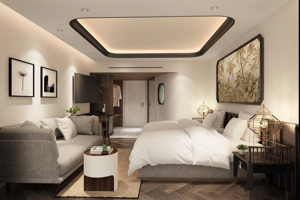 Двухместный номер Summit Wing Deluxe 2 отдельные кровати в Peach Hill Resort