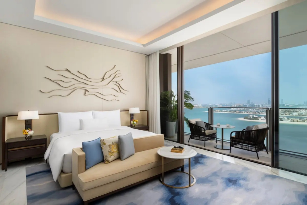 Sky Double Pool Villa with palm view (full double bed)