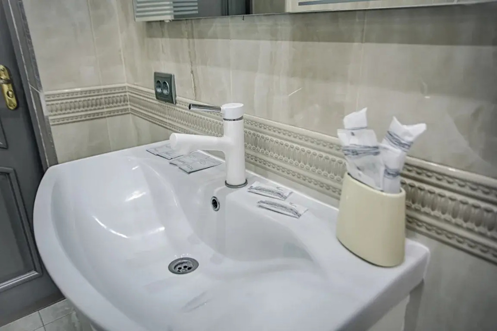 Двухместный номер 32 Deluxe с балконом и с видом на море 2 отдельные кровати в Exclusive Hotel&Apartments